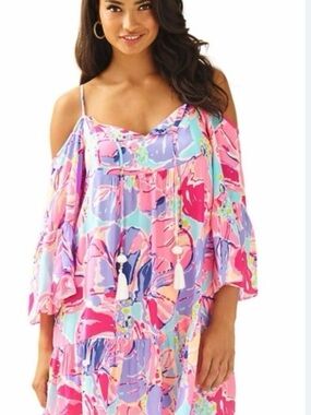 Lilly Pulitzer Alanna dress in Jam out Multi print